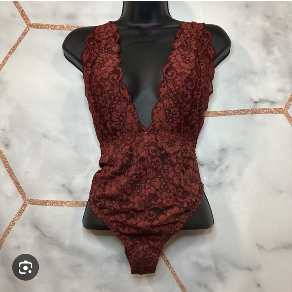 We Are HAH Comin In Haht Lace Bodysuit